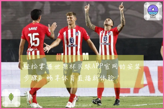 轻松掌握世界杯买球APP官网的安装步骤，畅享体育直播新体验