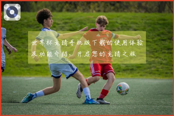 世界杯竞猜手机版下载的使用体验及功能介绍，开启您的竞猜之旅
